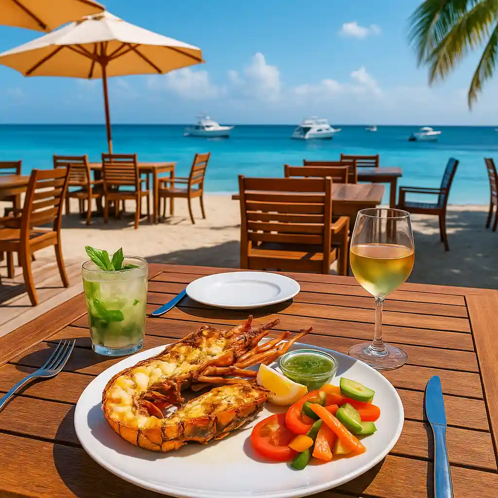 Grilled lobster and seaside dining in Punta Cana