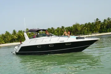 Private catamaran at Bavaro Beach