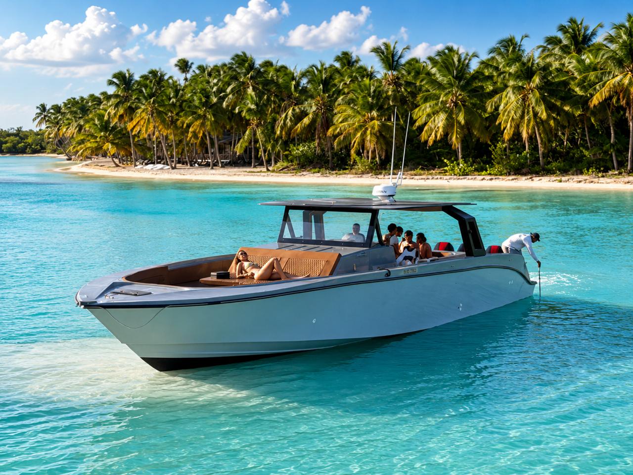 Gray Pearl 52 private yacht