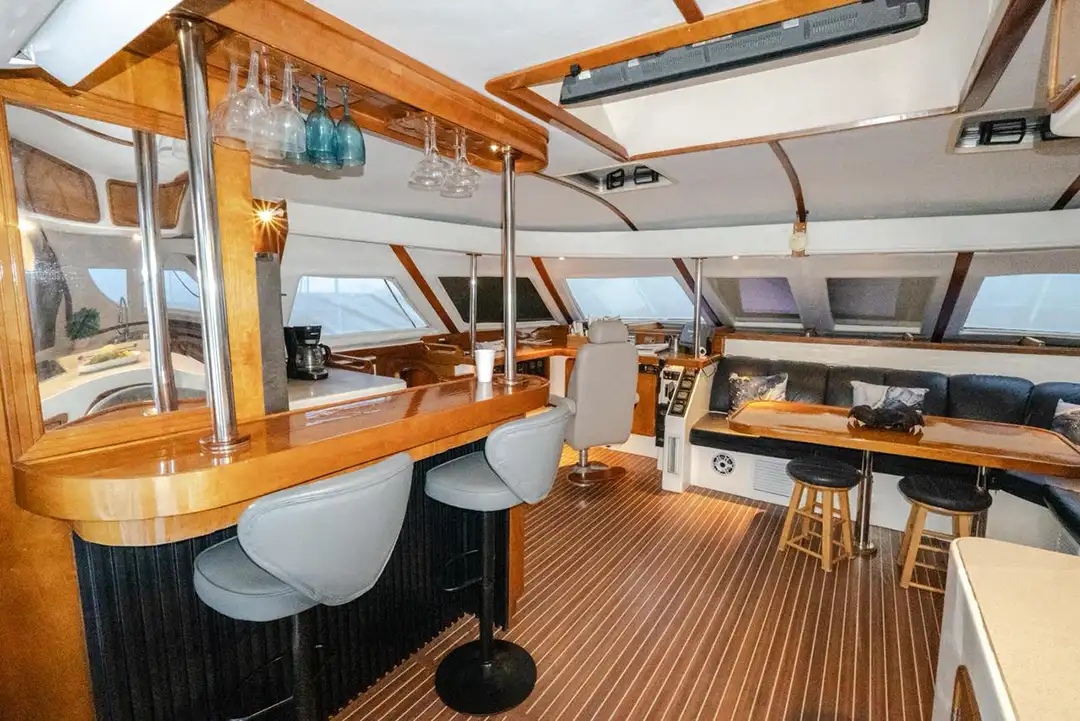 Master 50ft Catamaran – Private Saona Catamaran deck