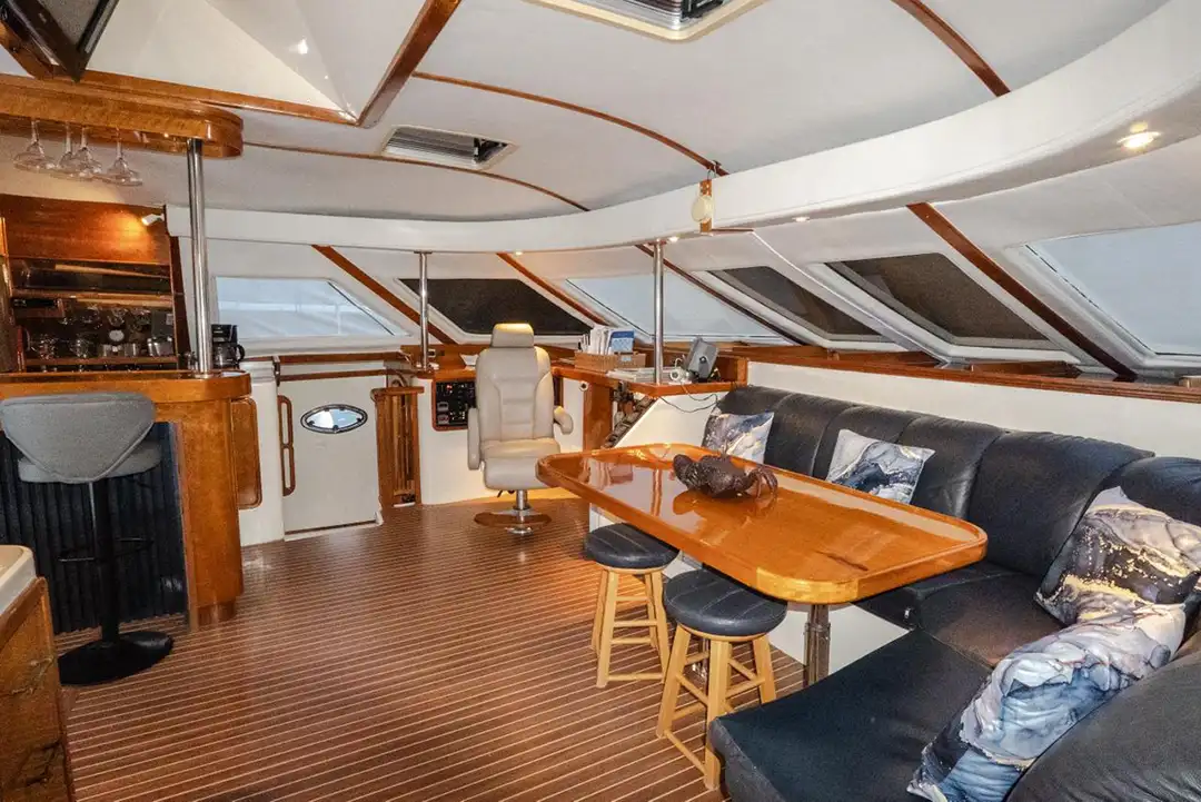 Master 50ft Catamaran – Private Saona Catamaran deck