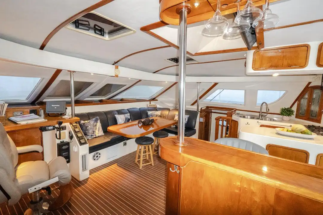 Master 50ft Catamaran – Private Saona Catamaran deck