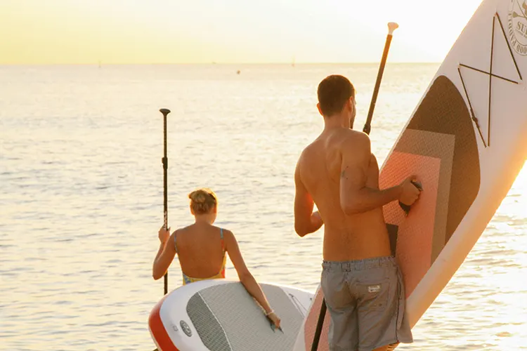 Paddleboarding in Punta Cana