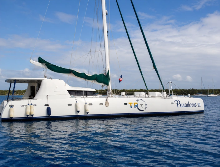 Paradoxe 83' private Catamaran to Saona Island