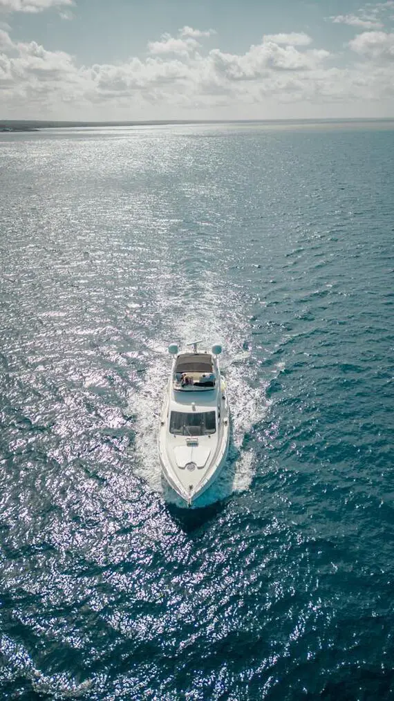 Saona Island yacht moment