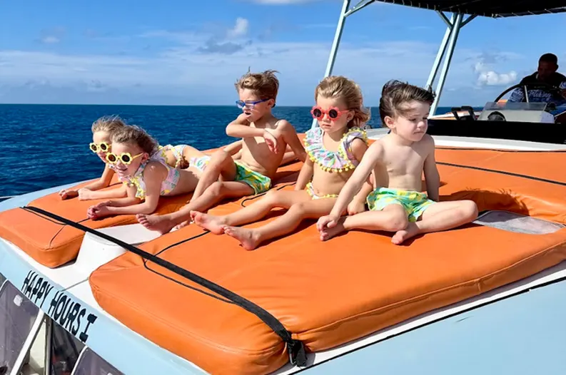 Romantic sunset yacht cruise Punta Cana