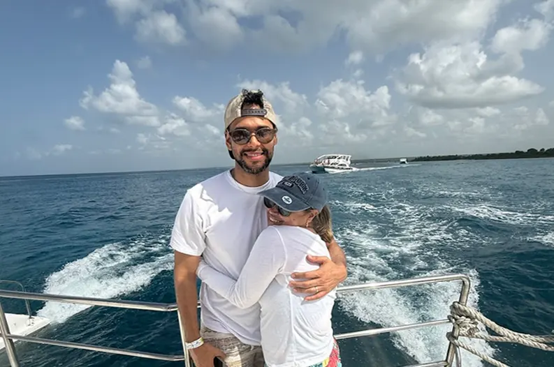 Romantic sunset yacht cruise Punta Cana